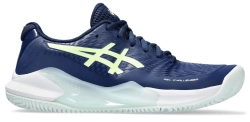 Женские теннисные кроссовки Asics Gel-Challenger 14 Clay - blueexpanse/illuminate yellow