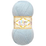 Пряжа Alize (Ализе) Baby Best / уп.5 мот. по 100 г, 240м, 040 голубой A