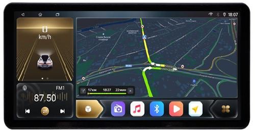 Магнитола для Infiniti Q70, M25, M37 (поддержка Bose и 360) - Kuberg монитор 10.25" в стиле Audi на Android 12, Быстрая, CarPlay, 4G SIM-слот