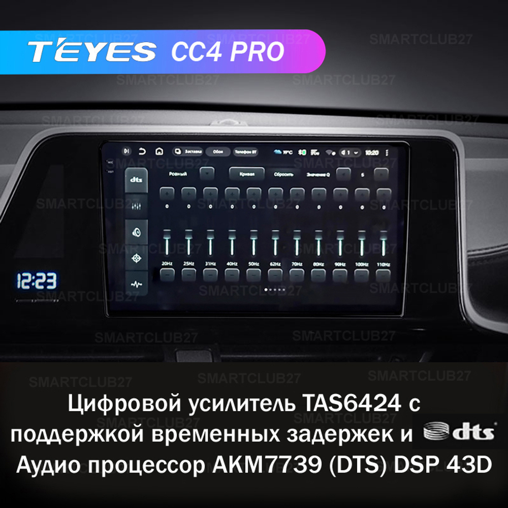 Teyes CC4 Pro 9" для Toyota C-HR 2016+ (прав)