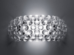 Wall design lamp  CABOCHE media by Foscarini (Clear)