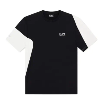 Мужская теннисная футболка EA7 Man Jersey - black