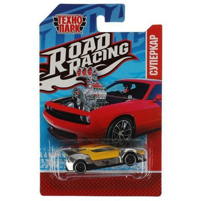 Модель ин. мет. "Road Racing Суперкар" 7,5см. RR-7-104-R (Технопарк)