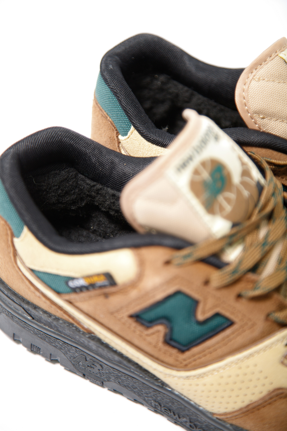 Кросс New Balance550 на меху (корич.)