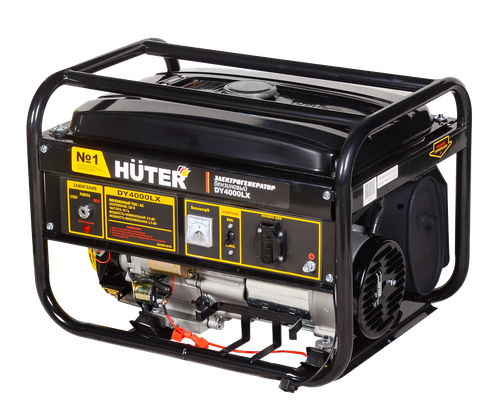 Портативный бензогенератор HUTER DY4000LX - [3 кВт / 220V] эл. старт