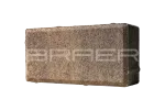 Тротуарная плитка Braer Прямоугольник, Color Mix Прайд, 40 мм