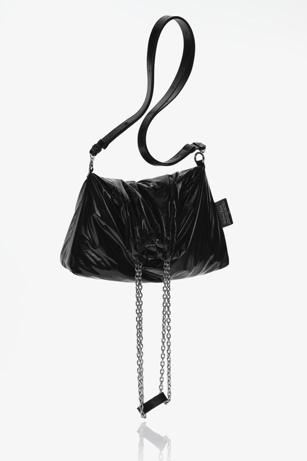 ZARA X JOHN GALLIANO БОЛЬШАЯ СУМКА TRI-CHIC — LIMITED EDITION, РАЗНОЦВЕТНЫЙ