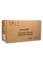 Вытяжка кухонная MACBI встраиваемая M-Box-G60G BLACK 850м3/ч Черная (управление жестами)