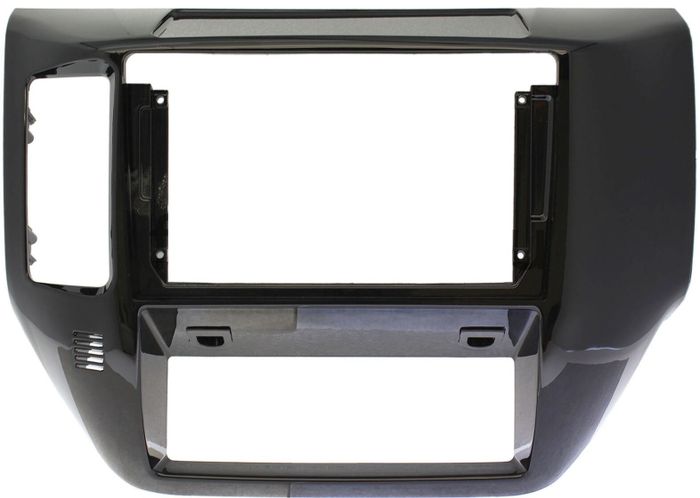 Магнитола для Nissan Patrol Y61 2004-2010 (рамка черная глянцевая) - Teyes LUX ONE ROUND монитор 12.3" 2K QLED на Android 10, Быстрая, CarPlay, 4G SIM-слот