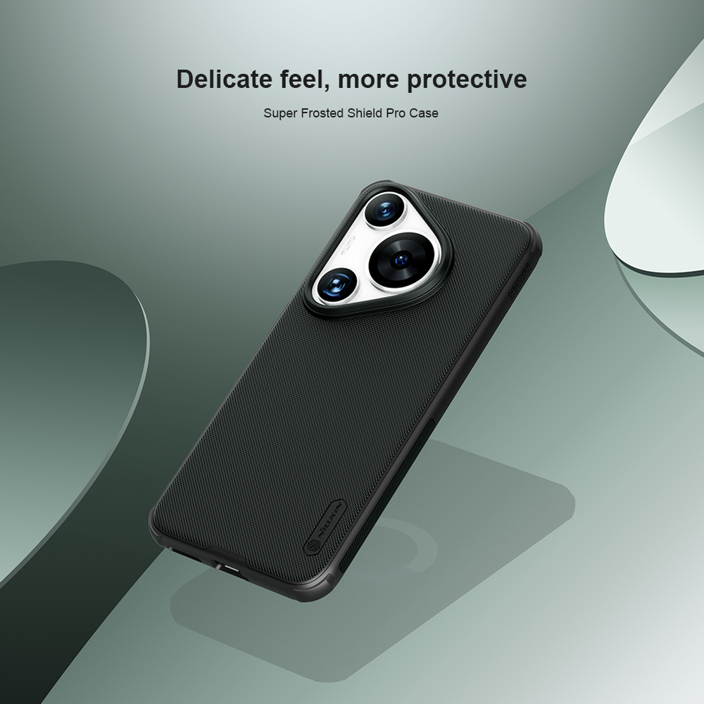 Усиленный двухкомпонентный чехол от Nillkin для Huawei P70 (Pura 70), серия Super Frosted Shield Pro