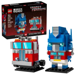 Конструктор LEGO BrickHeadz 40803 Робот и транспортное средство Оптимуса Прайма