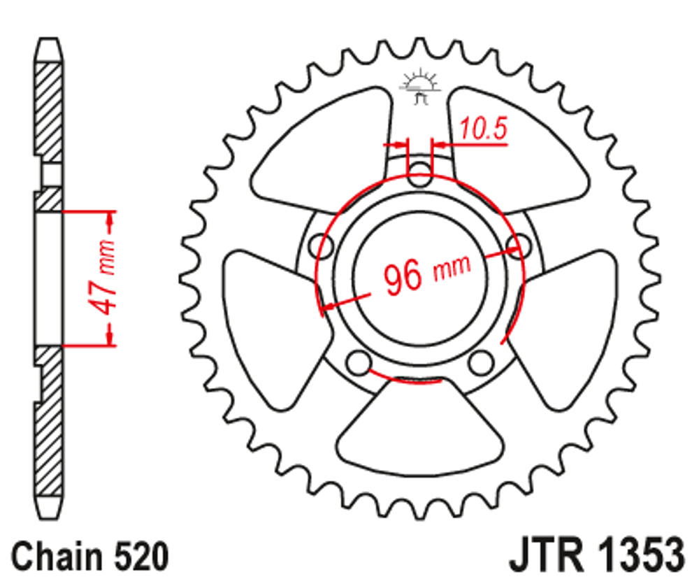 Звезда JTR1353.35