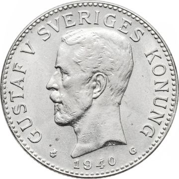 2 кроны 1940 Швеция