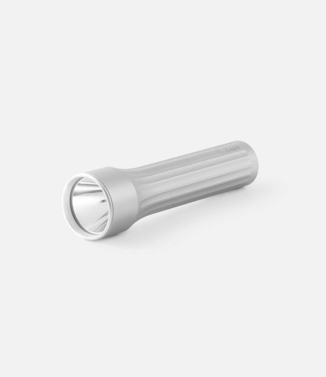 Craighill Temple Flashlight Silver — фонарик из алюминия