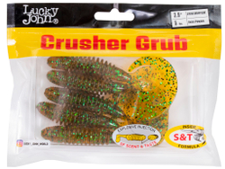 Твистеры съедобные LJ Pro Series CRUSHER GRUB 3,9in (9,9 см), цв. PA19, 5 шт.
