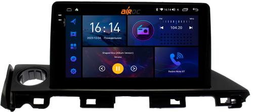 Магнитола для Mazda 6 2015-2018 - AIROC 2K RI-2435 Android 12, Быстрая, QLed+2K, CarPlay, SIM-слот