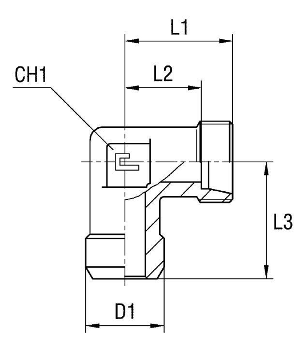 Соединение W90 DL10 (корпус)