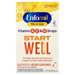 Enfamil, Tri-Vi-Soll®, витамины A, C и D в каплях, для детей 0–12 месяцев, фрукты, 50 мл (1 2/3 жидк. унции)