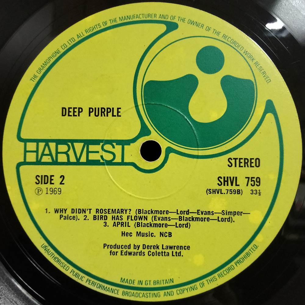 Deep Purple / Deep Purple (LP)