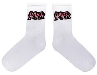 Носки Slayer белые (1065)
