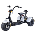Электроскутер трехколесный Citycoco 1500W, 60В 20Ah Trike Красный