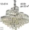 Подвесная люстра Naiad CL315161 Citilux