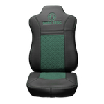 Чехлы DONGFENG GX (экокожа, черный, зеленая вставка)