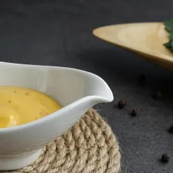 Соусник 65 мл 10,2*6 см h4 см Mini Mix овальный белый фарфор P.L. Proff Cuisine [6]