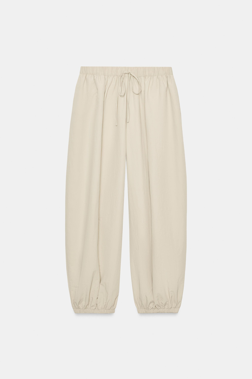 БРЮКИ БАЛЛОНЫ ИЗ ВЫСОКОТЕХНОЛОГИЧНОЙ ТКАНИ — ZARA