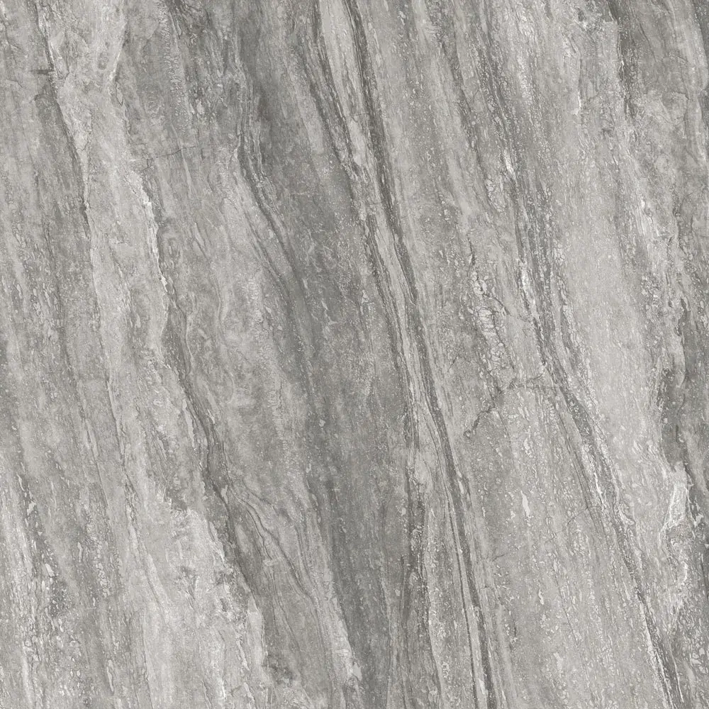 Керамогранит Alma Ceramica GFU04TVT70R Travertino 60x60 серый сахарный под камень