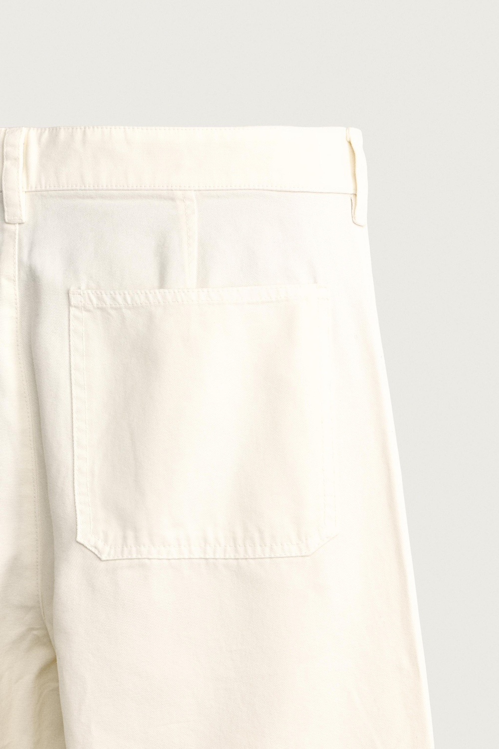 БРЮКИ STRAIGHT FIT ИЗ КАНВАСА — ZARA