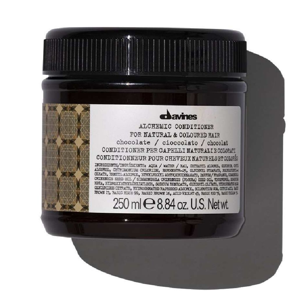 Davines ALCHEMIC CONDITIONER FOR NATURAL AND COLOURED HAIR / Кондиционер "Алхимик" для натуральных и окрашенных волос (Шоколад)