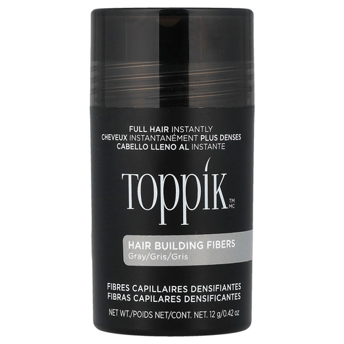 Toppik, клетчатка для наращивания волос, с запахом для седых волос, 12 г (0,42 унции)