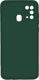 Мягкий Soft Touch чехол из силикона для SAMSUNG M31 (не M31s) с бархатной подкладкой