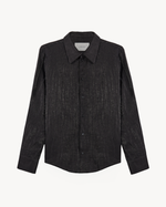 “Gloss” (unisex) linen classic shirt / Рубашка из льна