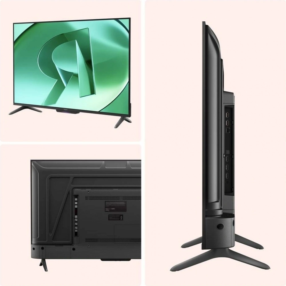 Телевизор Яндекс ТВ YNDX-00075 Станция Бейсик с Алисой 50" 4K UltraHD черный