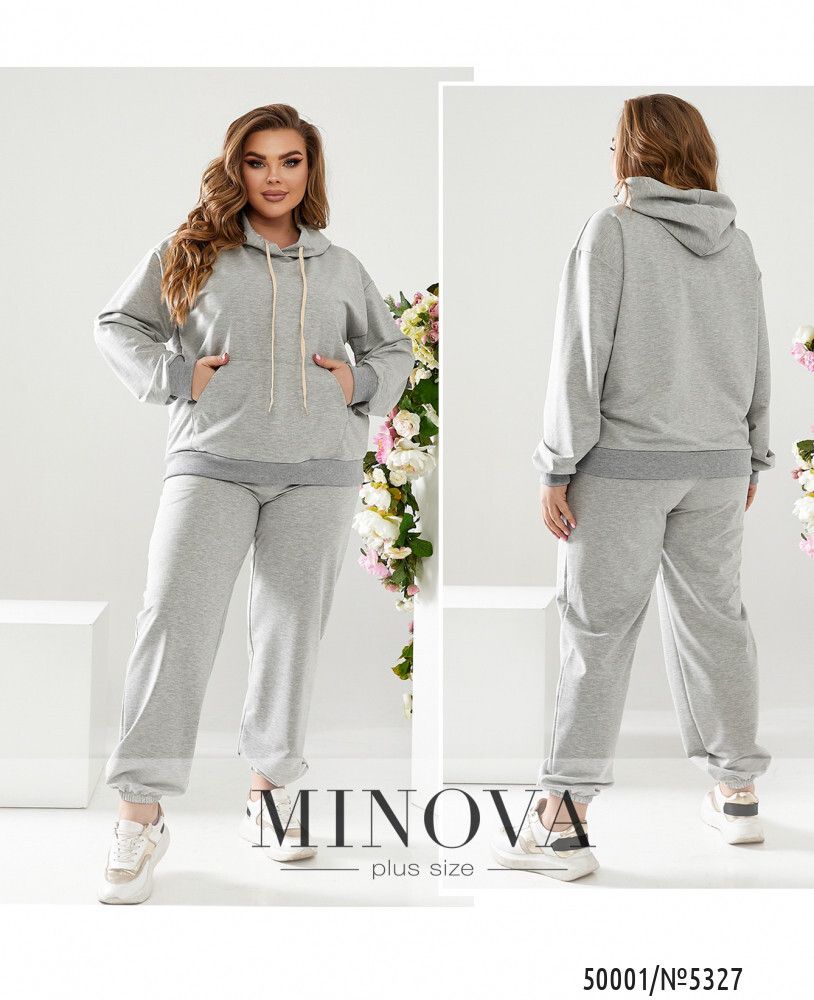 Костюм 5327-серый Minova Костюм 5327-серый Minova