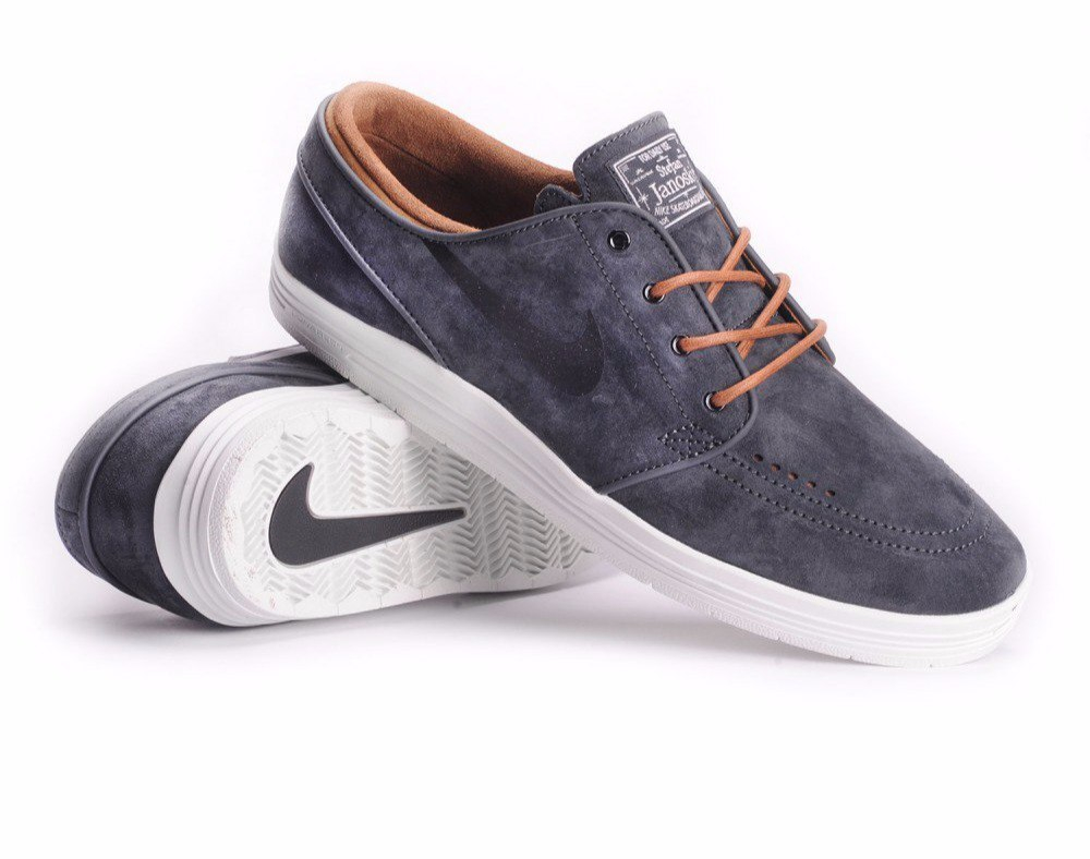 Кеды NIKE  LUNAR STEFAN JANOSKI anthracite\brown