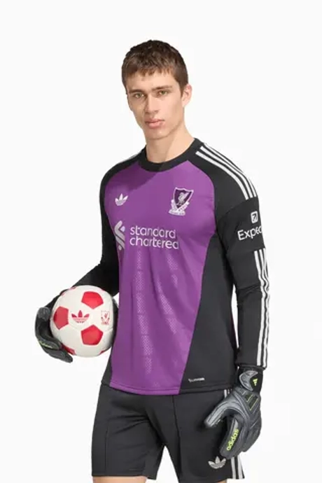 Футболка adidas Originals Liverpool FC 26/27 Away Goalkeeper - фиолетовый