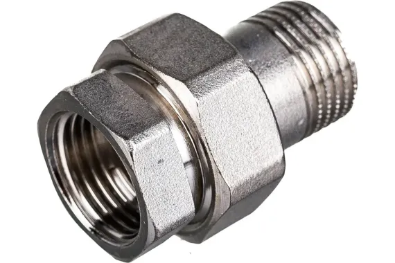 Сгон STOUT ВР-НР 1/2" никель 33967