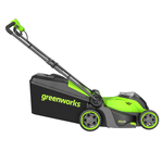 Газонокосилка аккумуляторная Greenworks GD40LM411, 40V, бесщеточная, 41 см, без АКБ и ЗУ (2521007)
