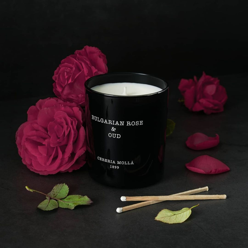 Свеча CERERIA MOLLA Bulgarian Rose & Oud / Болгарская роза и Уд