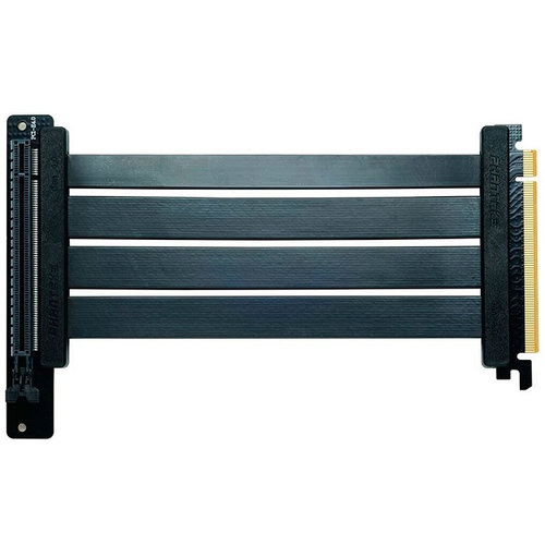 Райзер-кабель для вертикальной установки видеокарты PHANTEKS Flat Line Gen 4.0 Black (PH-CBRS4.0_FL22_RU)