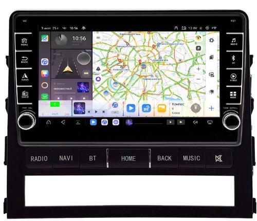 Магнитола для Toyota Land Cruiser 200 2015-2021 (без JBL) - Kuberg HP-9618 (кнопки и крутилки) Android 13, Быстрая, CarPlay, 4G SIM-слот