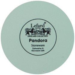 ТАРЕЛКА ОБЕДЕННАЯ LEFARD "PANDORA" 26,5 СМ МЯТНАЯ (МАЛ.УП.=4ШТ./КОР=24ШТ.)