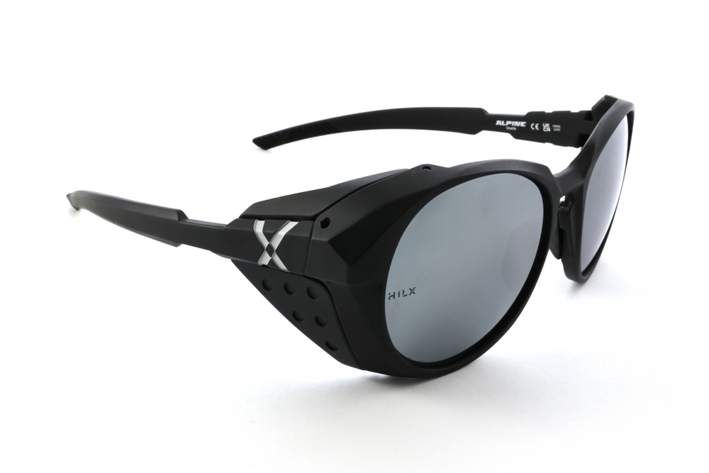 Спортивные очки HILX Oracle / Matt Black / Black Mirror Lens + Brown Mirror Polarized
