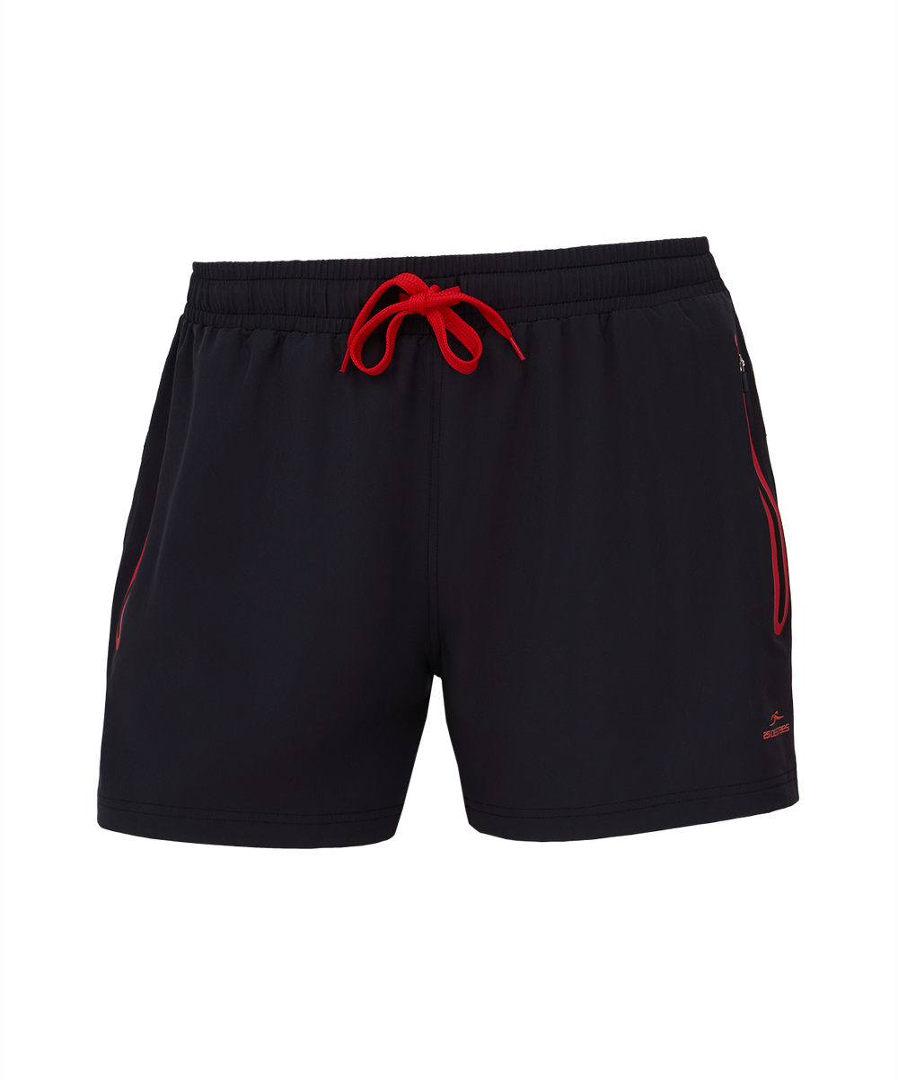 Шорты для плавания Splash Black/Red, полиэстер