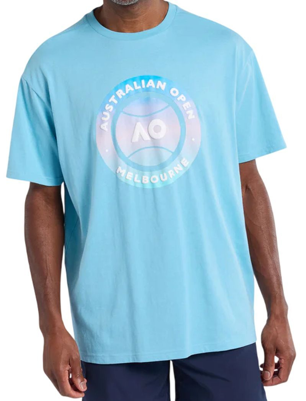 Мужская теннисная футболка Australian Open AO Round Logo Tee - Размер XL