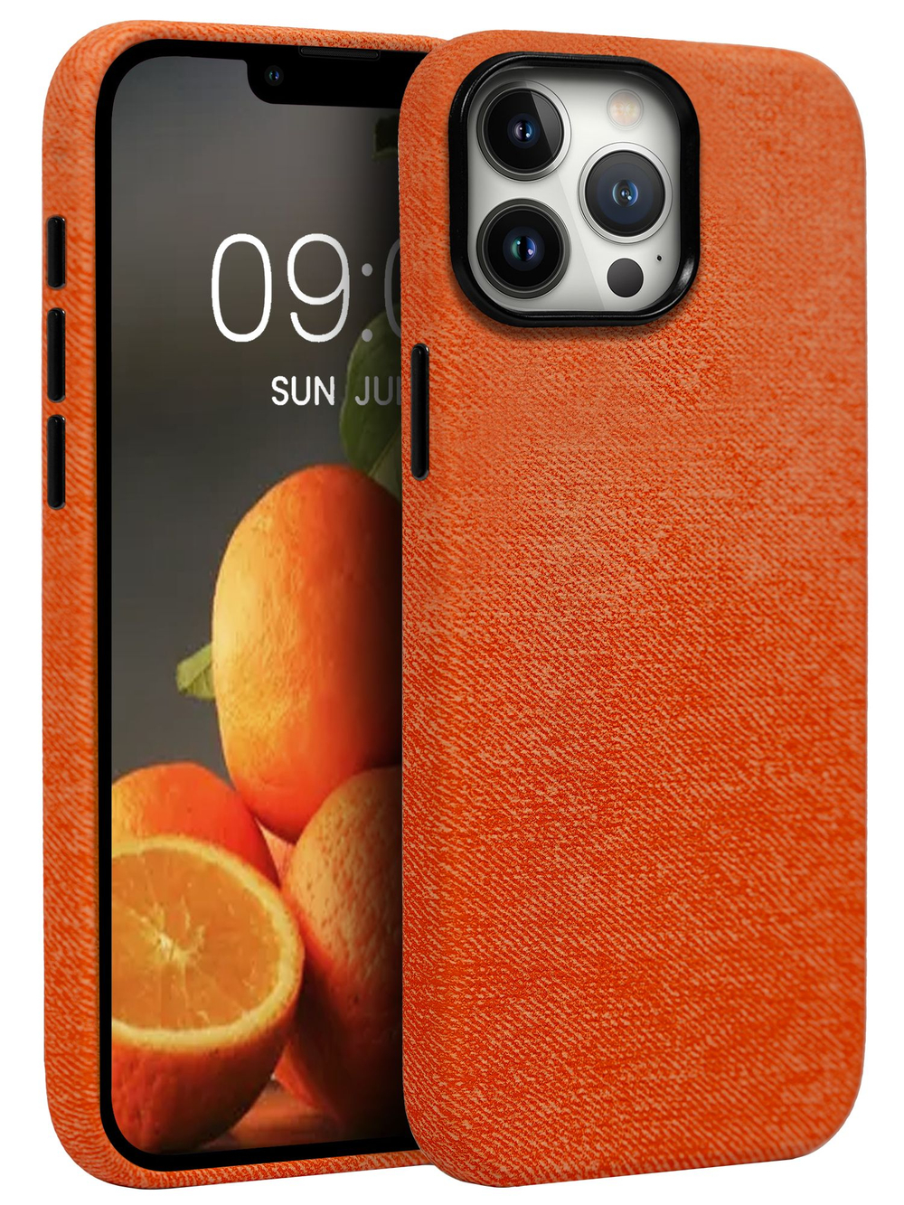 Мягкий тканевый чехол для IPHONE 13 PRO MAX / 12 PRO MAX с бархатной подкладкой и усиленной защитой камеры