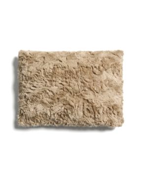 Чехол для подушки Oruma из искусственного меха светло-коричневого цвета, 60 x 40 см